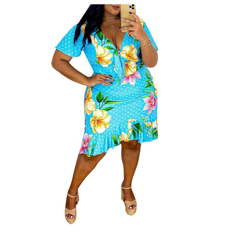 Ʒ Dress l-5xl F1047