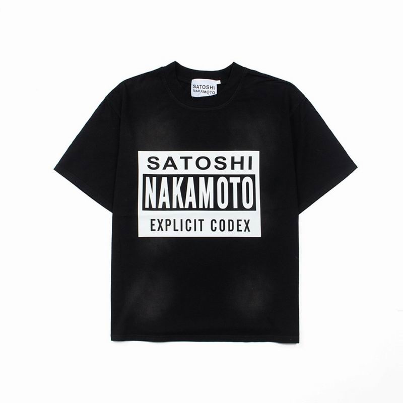 Satoshi Nakamoto M-2XL cztx9689